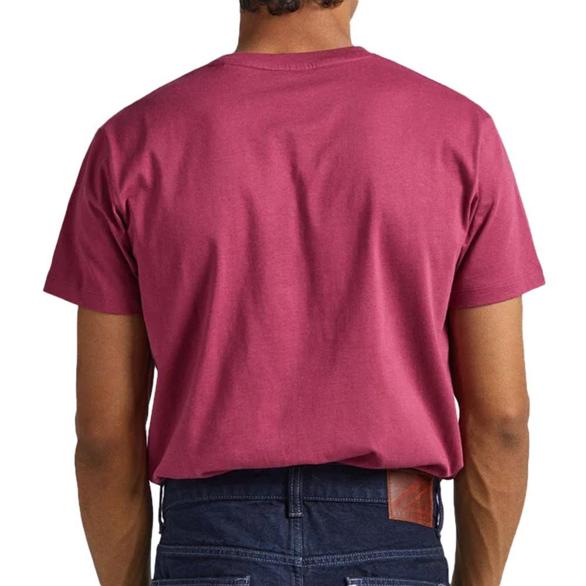 Voir la diapositive 2 : Pepe Jeans T shirt Bordeaux Homme Pepe jeans Melbourne