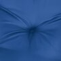 VIDAXL Coussins de chaise 2 pcs bleu 40x40x7 cm tissu oxford