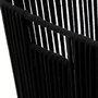 Voir la diapositive 2 :  Panier de Rangement Carré  Manille  31x31cm Noir