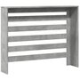 Voir la diapositive 5 : VIDAXL Cache-radiateur gris beton 104x20x82 cm bois d'ingenierie