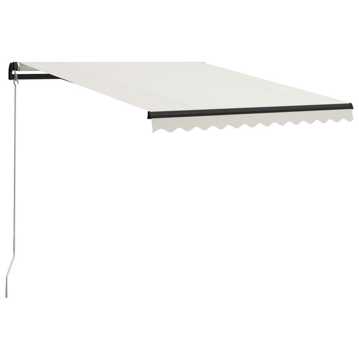 VIDAXL Auvent manuel retractable 300x250 cm Creme