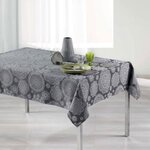 Paris Prix Nappe Rectangulaire  Rose des Vents  140x250cm Anthracite
