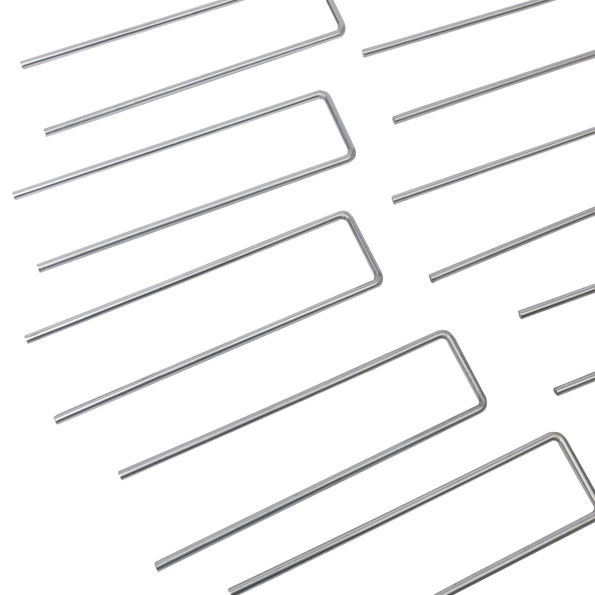  Lot de 40 Agrafes métalliques galvanisée WERKA PRO  15x4cm