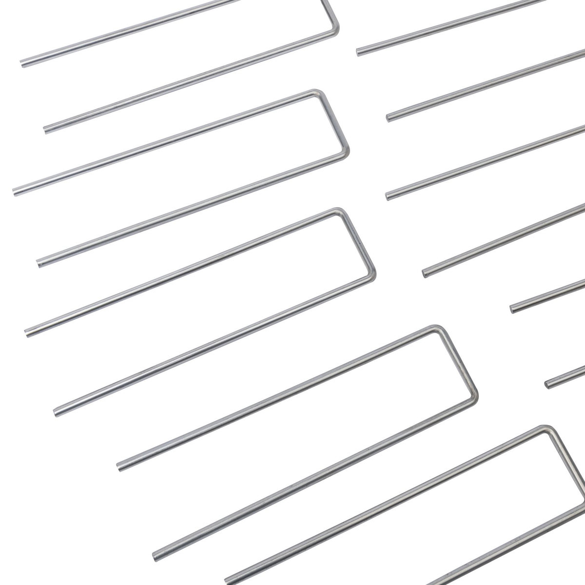  Lot de 40 Agrafes métalliques galvanisée WERKA PRO  15x4cm