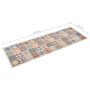 Voir la diapositive 5 : VIDAXL Tapis de cuisine lavable Couleur mosaïque 45x150 cm