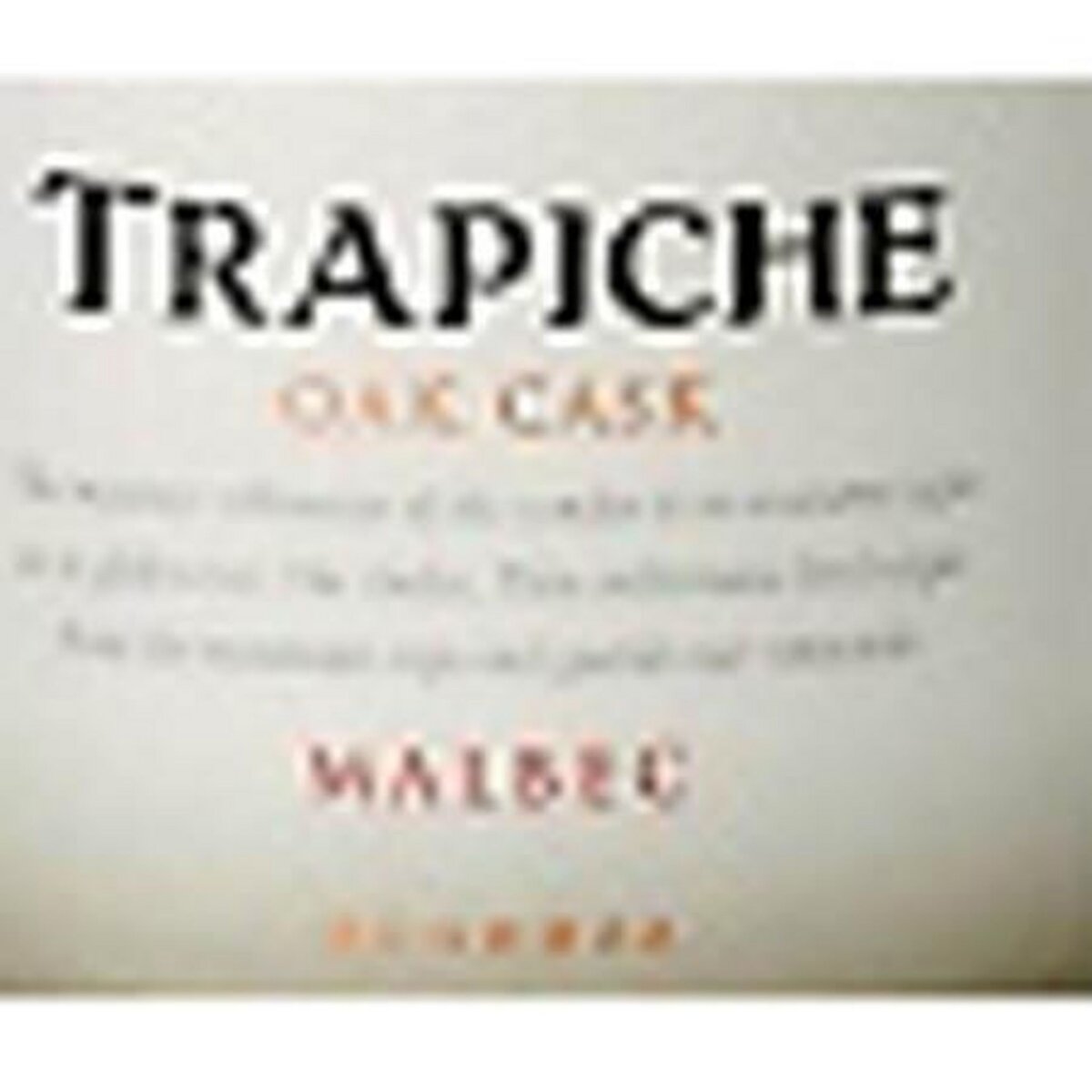 Trapiche Oak Cask Malbec 2010