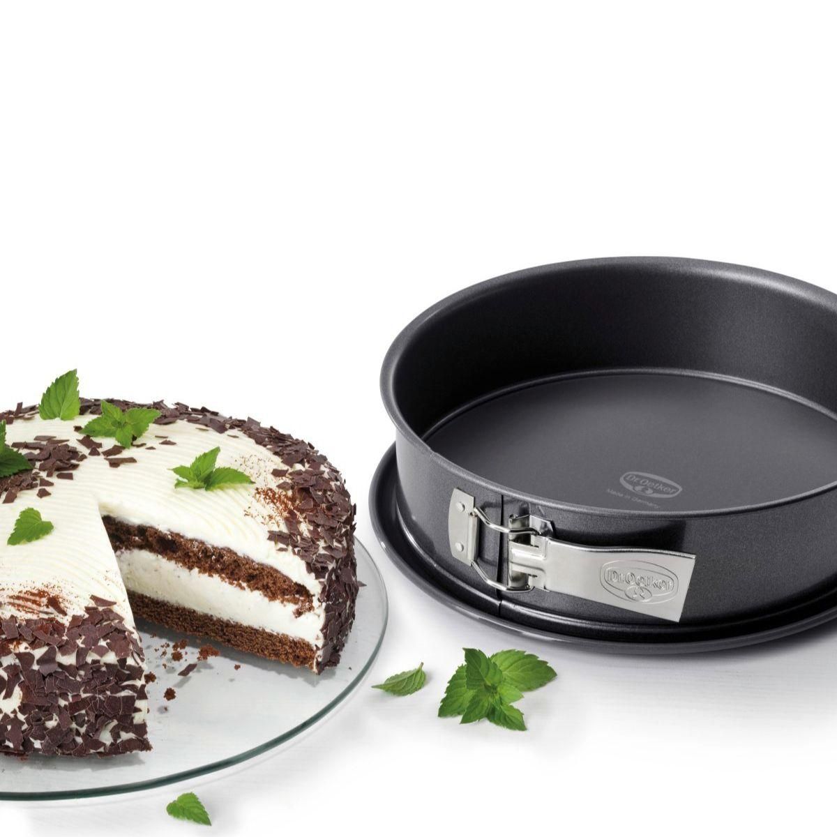 DR.OETKER Ensemble de 2 Moules à charnière rond de 28 cm Dr. Oetker Back Harmonie