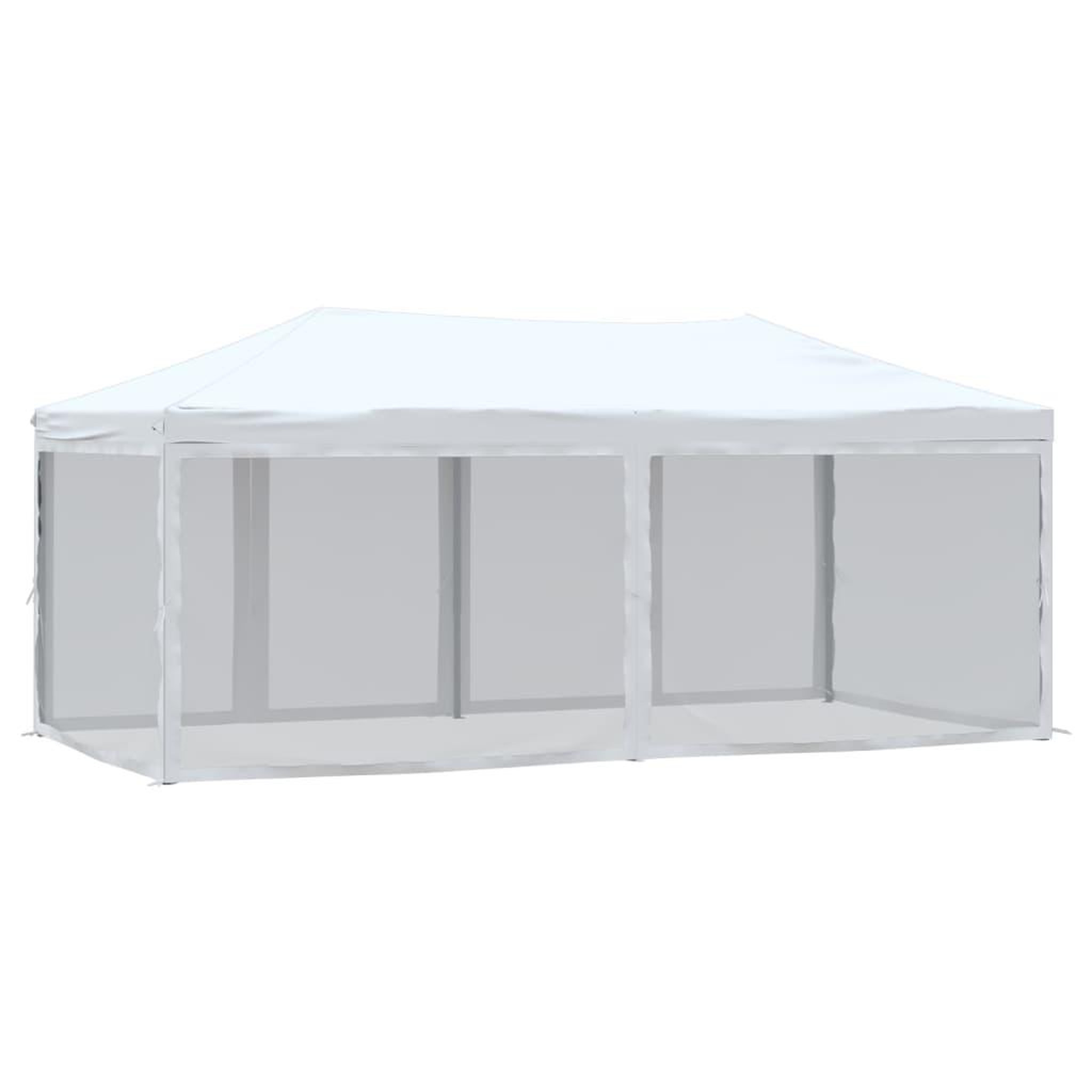Voir la diapositive 5 : VIDAXL Tente de reception pliable avec parois Blanc 3x6 m