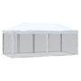 Voir la diapositive 5 : VIDAXL Tente de reception pliable avec parois Blanc 3x6 m