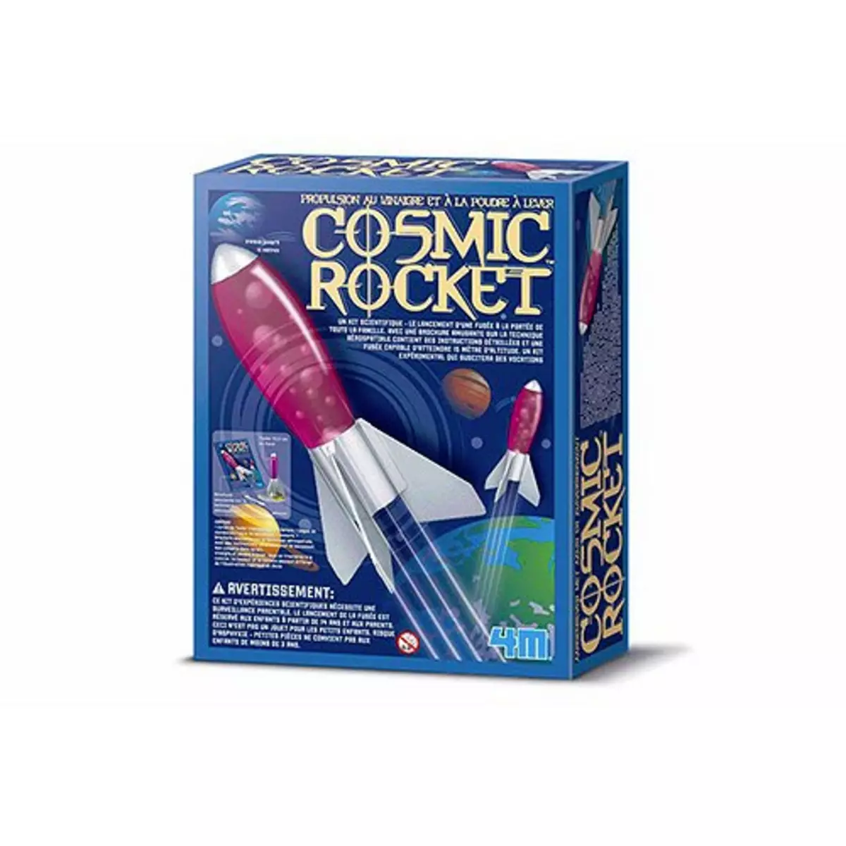 4M - Kidz Labs Expérience Science Card : Cosmic Rocket