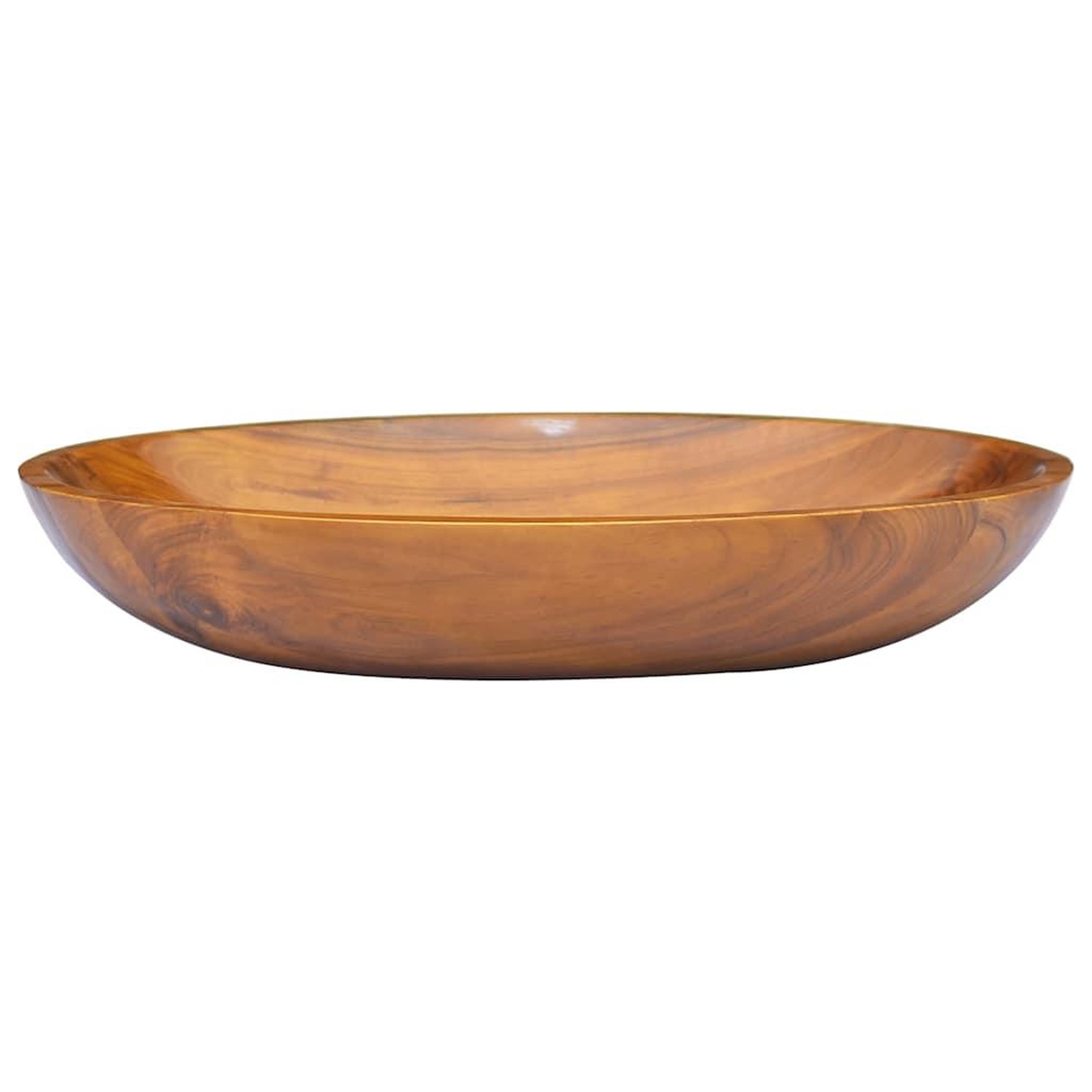 Voir la diapositive 4 : VIDAXL Lavabo bois de teck massif 60x40x10 cm
