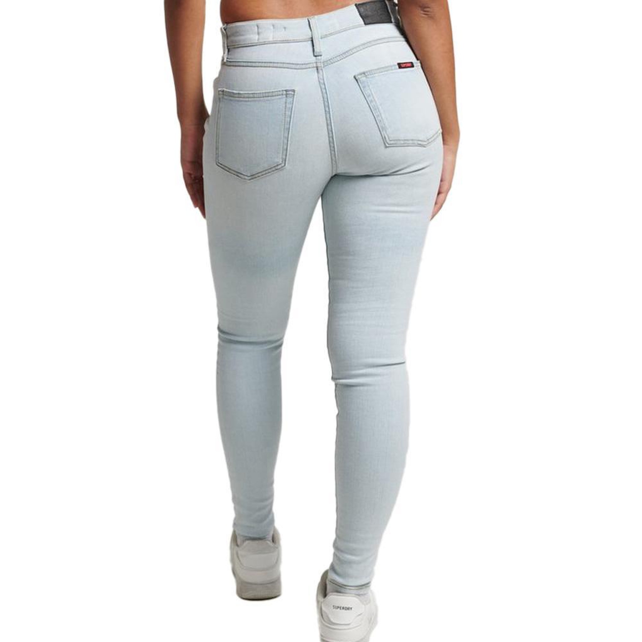 Voir la diapositive 2 : SUPERDRY Jean Skinny  Clair Femme Superdry Vintage Rise