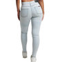 Voir la diapositive 2 : SUPERDRY Jean Skinny  Clair Femme Superdry Vintage Rise   W24