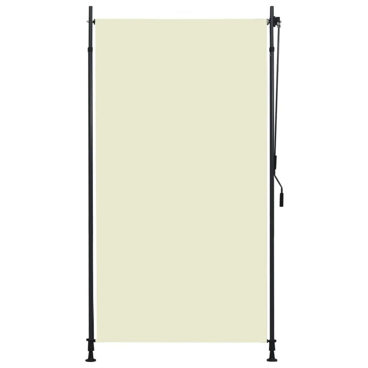 VIDAXL Store roulant d'exterieur 120 x 270 cm Creme