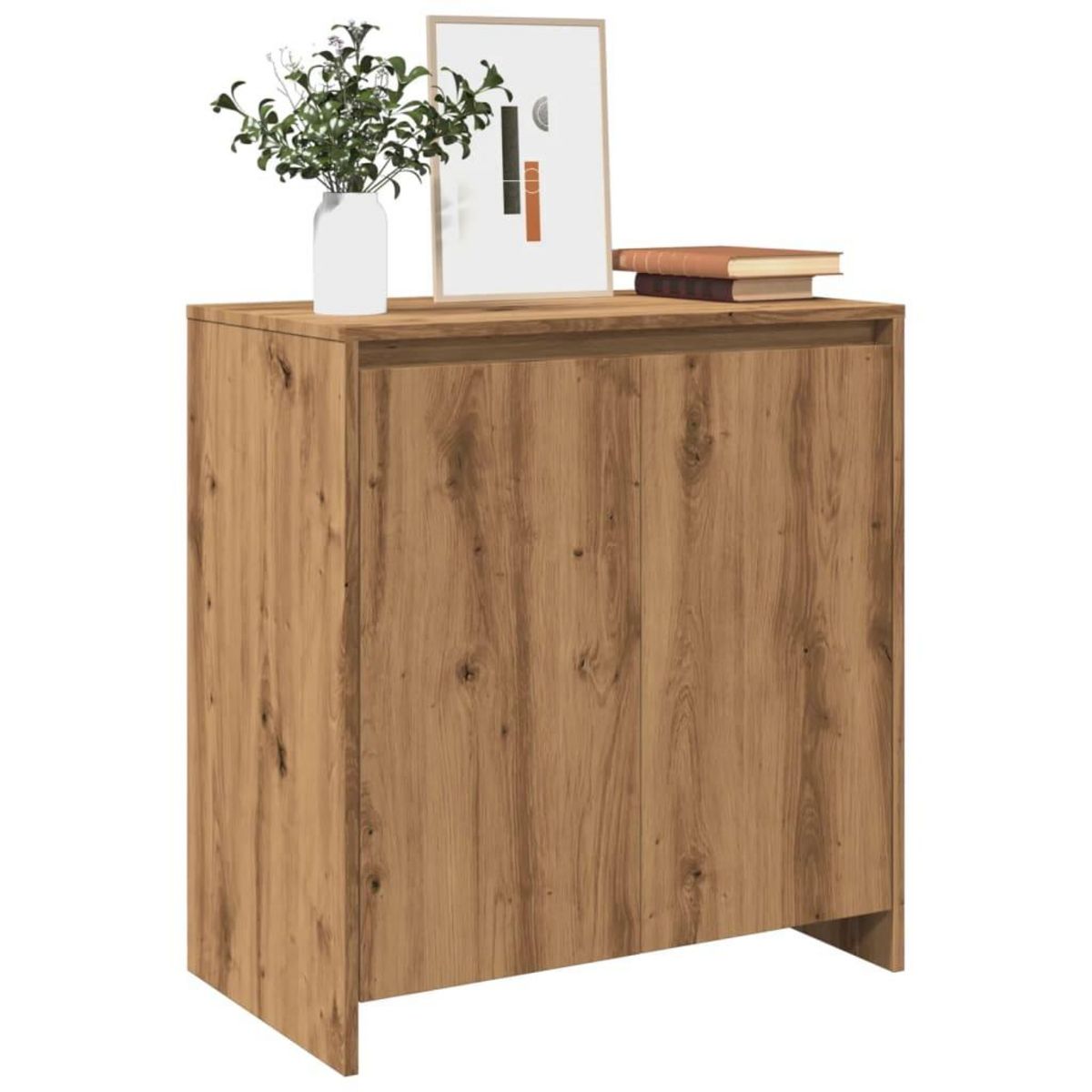 VIDAXL Buffet chene artisanal 70x41x75 cm bois d'ingenierie