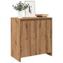 Voir la diapositive 1 : VIDAXL Buffet chene artisanal 70x41x75 cm bois d'ingenierie