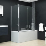 VIDAXL Cabine de douche pliante ESG 120x68x130 cm