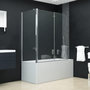 Voir la diapositive 1 : VIDAXL Cabine de douche pliante ESG 120x68x130 cm