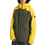 O'NEILL Blouson Jaune/Kaki Homme O'Neill Diabase. Coloris disponibles : Vert