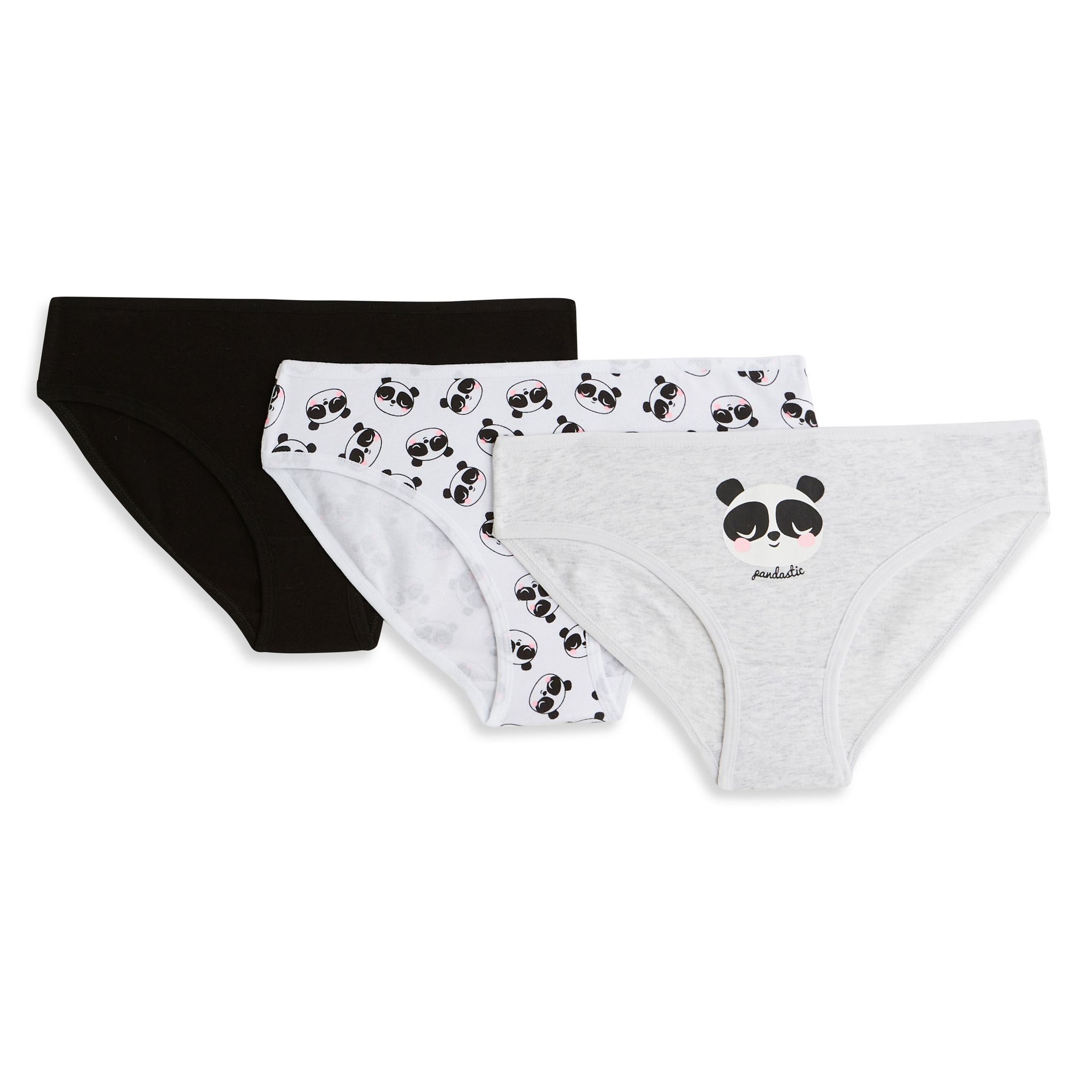 Lot De 3 Culottes Fille 100% Coton Barbie - Taille 4-5 Ans, Motifs Variés, Confortables, Licence Officielle - 3