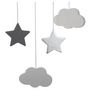 Voir la diapositive 3 : ATMOSPHERA Suspension Lune gris