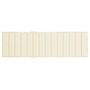 Voir la diapositive 5 : VIDAXL Coussin de chaise longue creme 200x60x3 cm tissu oxford