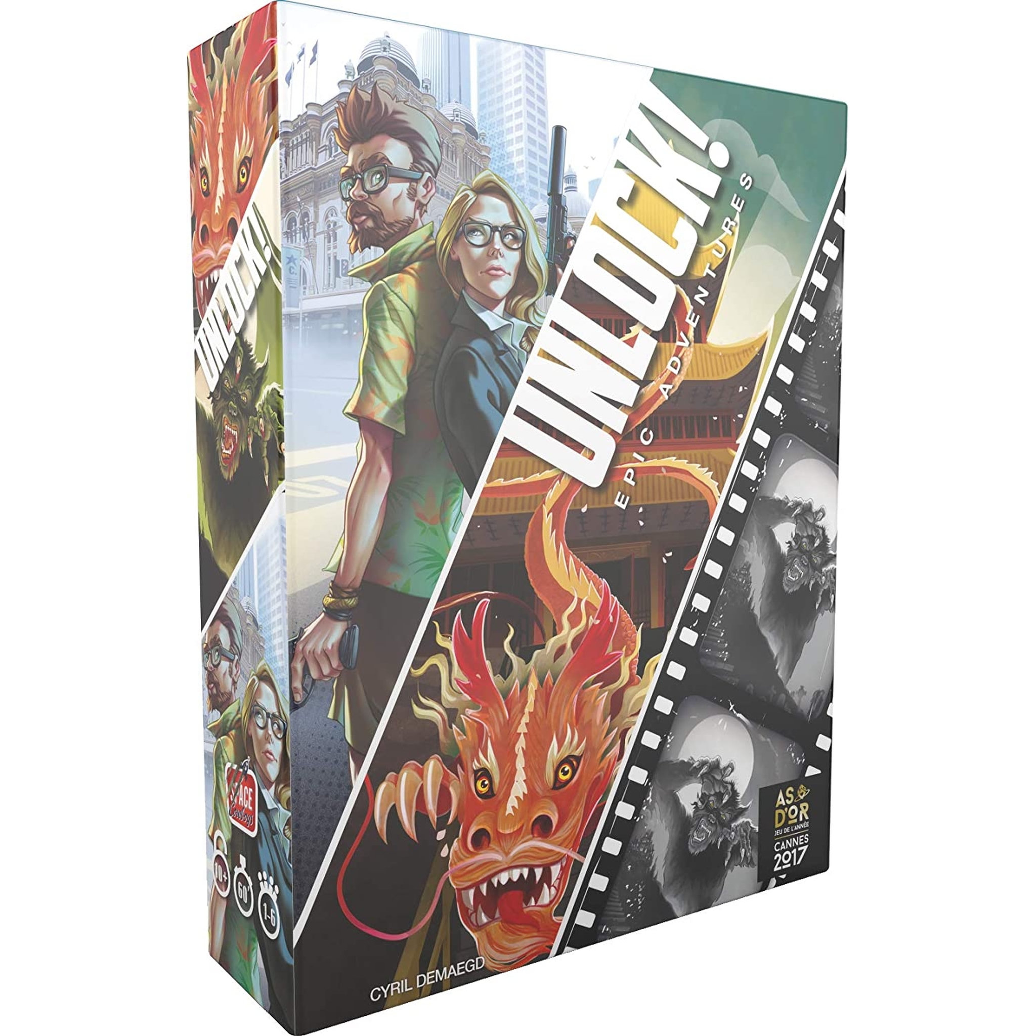 Voir la diapositive 1 : ASMODEE Jeu Unlock! Epic Adventures