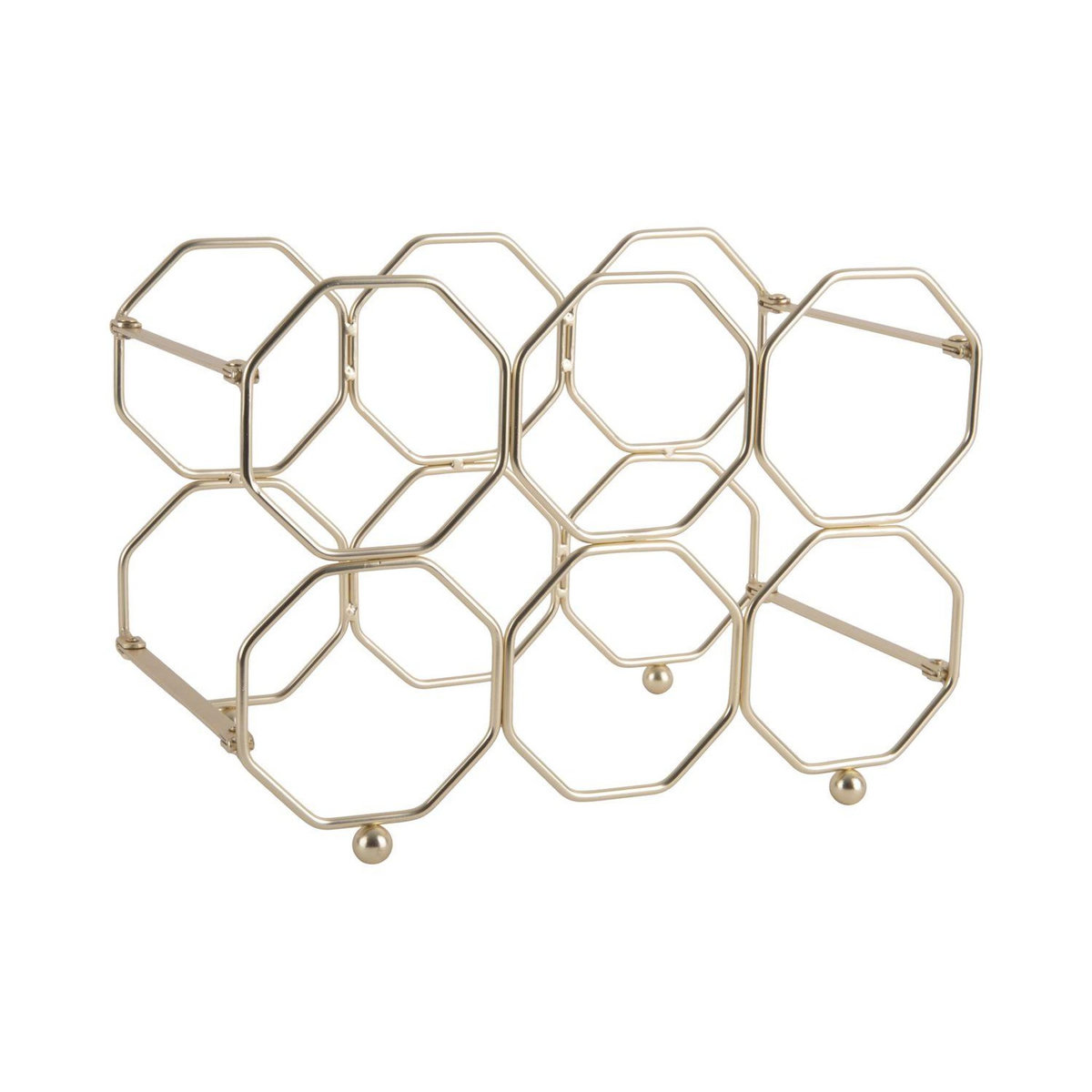 PRESENT TIME Range bouteille pliable design métal Honey