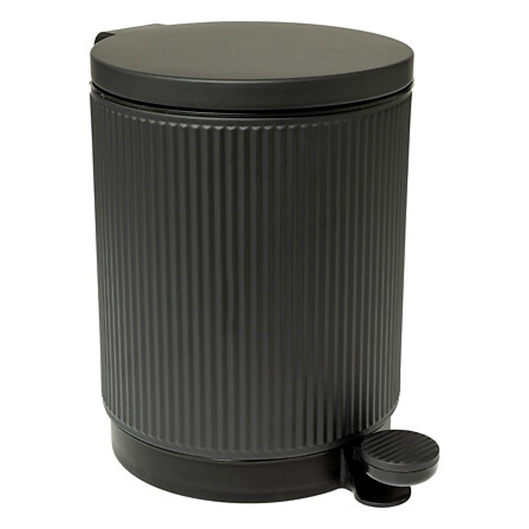 FIVE Poubelle de salle de bain  onyx  5l gris ardoise