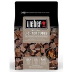 Weber Boîte de 48 cubes allumes feu naturels - 17612