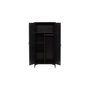 Voir la diapositive 5 : Paris Prix Armoire Design 2 Portes  Piring  85cm Noir