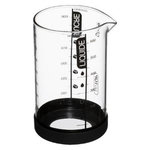 FIVE Verre Doseur Gradué  Silitop  0,6L Transparent & Noir