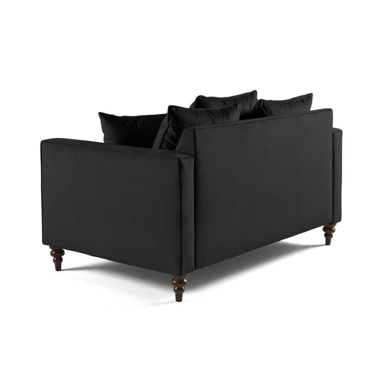 BEST MOBILIER Flamingo - canapé droit 2 places en velours