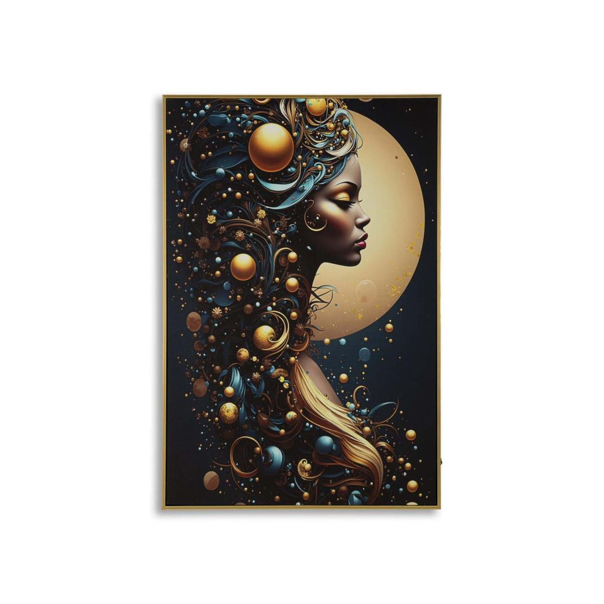 Paris Prix Tableau imprimé à led  minerva i  60x90cm multicolore