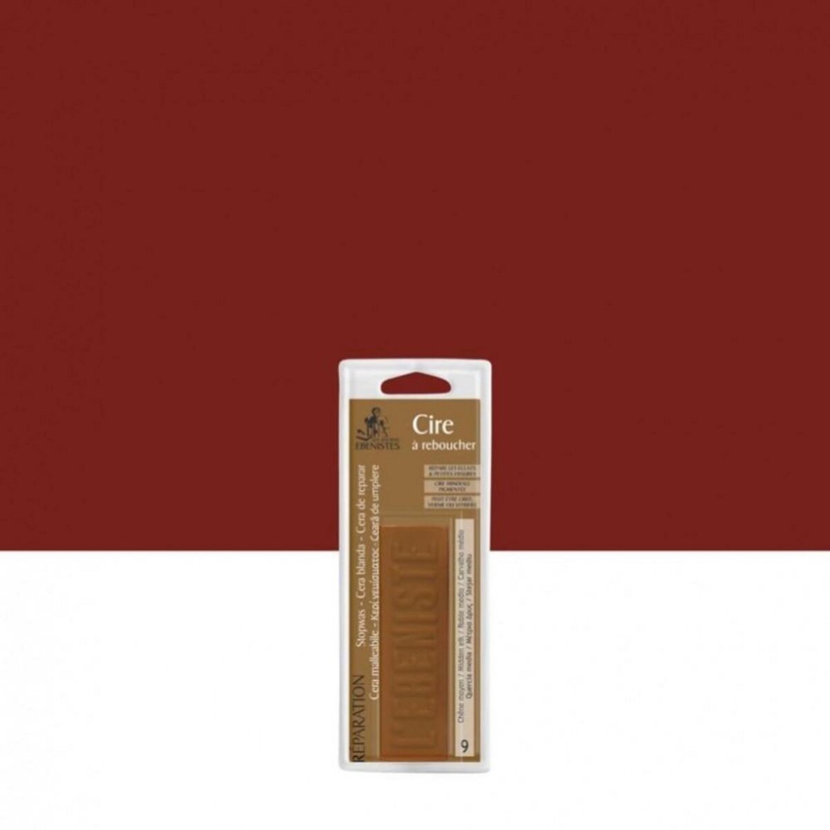 CENTRALE BRICO Cire à reboucher LES ANCIENS EBENISTES, chêne moyen, 50 g