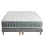 Voir la diapositive 5 : IDLITERIE Ensemble matelas Ressort 7 zones HYGGE + Sommier + couette + oreillers Fabriqué en France