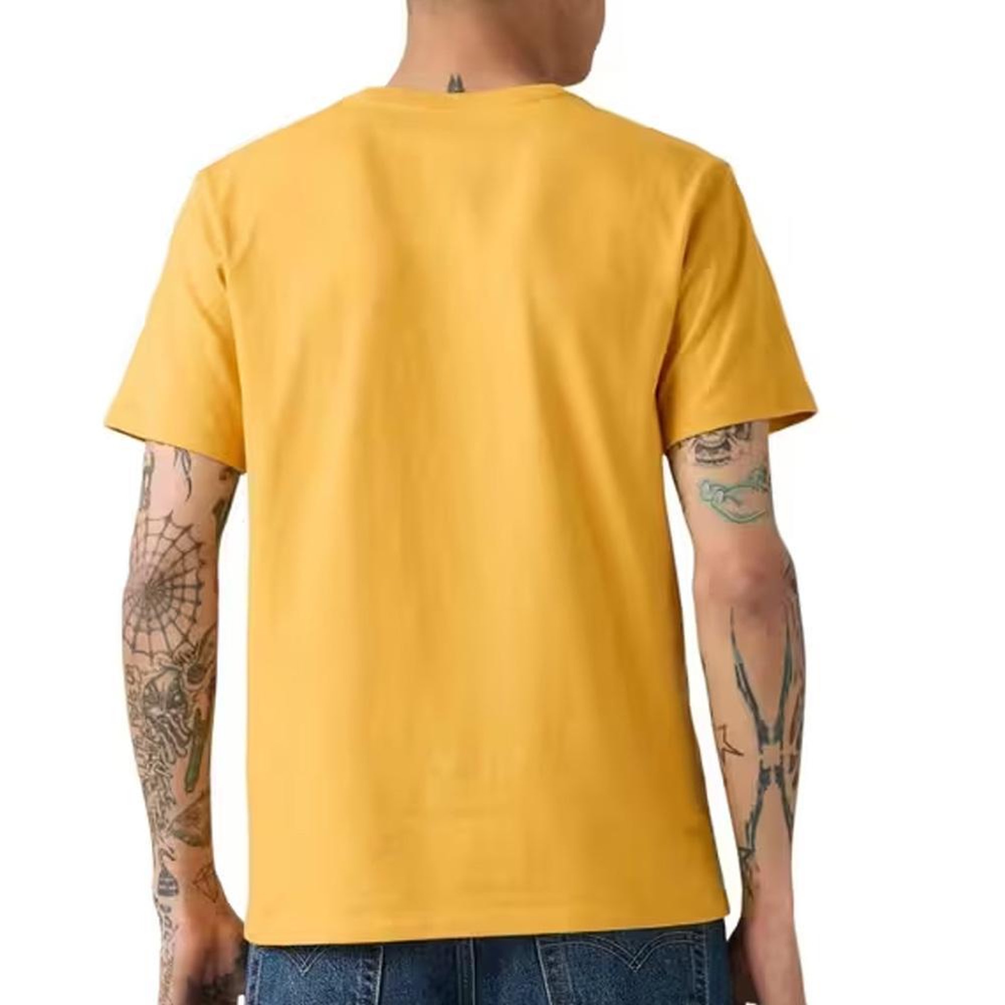 Voir la diapositive 2 : Levi's T-shirt Jaune Homme Levi's Original