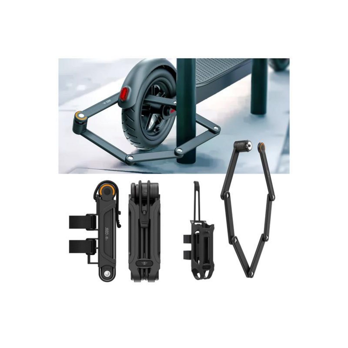 CASR Antivol Casr CASR Antivol Fold Noir