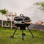 Voir la diapositive 2 : GARDENSTAR Anneau à pizza pour barbecue - D57cm