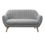Voir la diapositive 1 : Paris Prix Canapé 2 Places Design  Sofia  142cm Gris