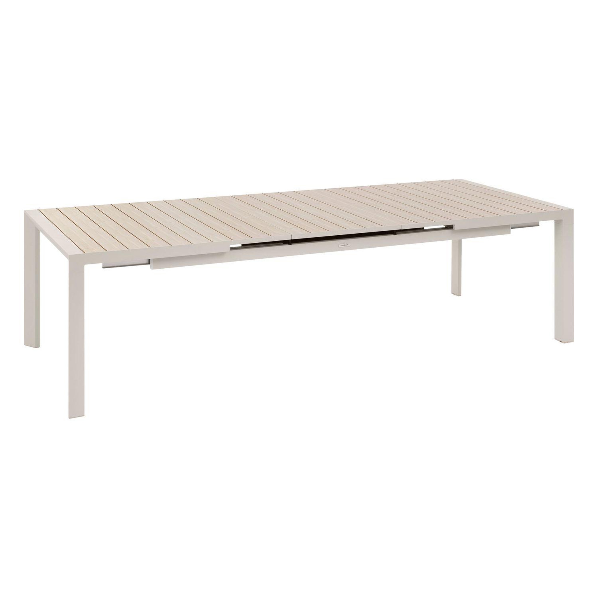 Voir la diapositive 5 : HESPERIDE Table de jardin extensible Evasion en aluminium