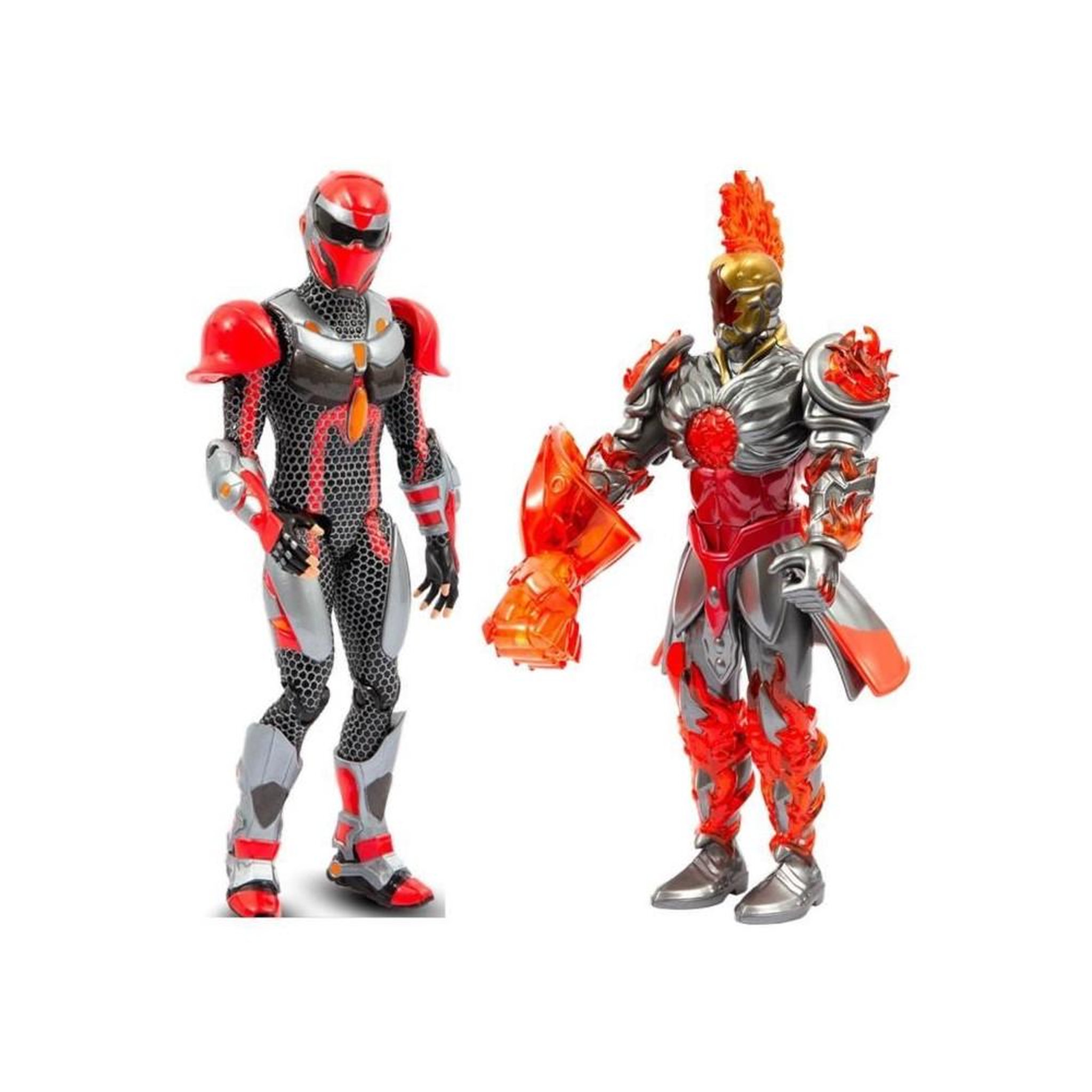 Voir la diapositive 3 : MARKET24 Coffret figurines - GORMITI - Scion et Gormiti associé Feu - Zane et Fireon - 15 cm - a partir de 4 ans - GRV192