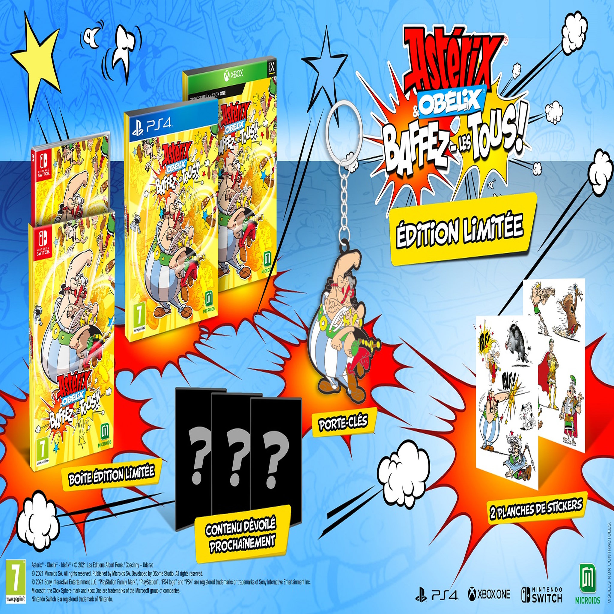 Voir la diapositive 2 : Astérix & Obélix : Baffez les tous ! Edition Limitée Nintendo Switch