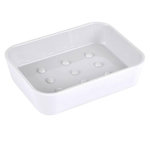 Paris Prix Porte Savon Soft Touch  Vitamine II  12cm Blanc