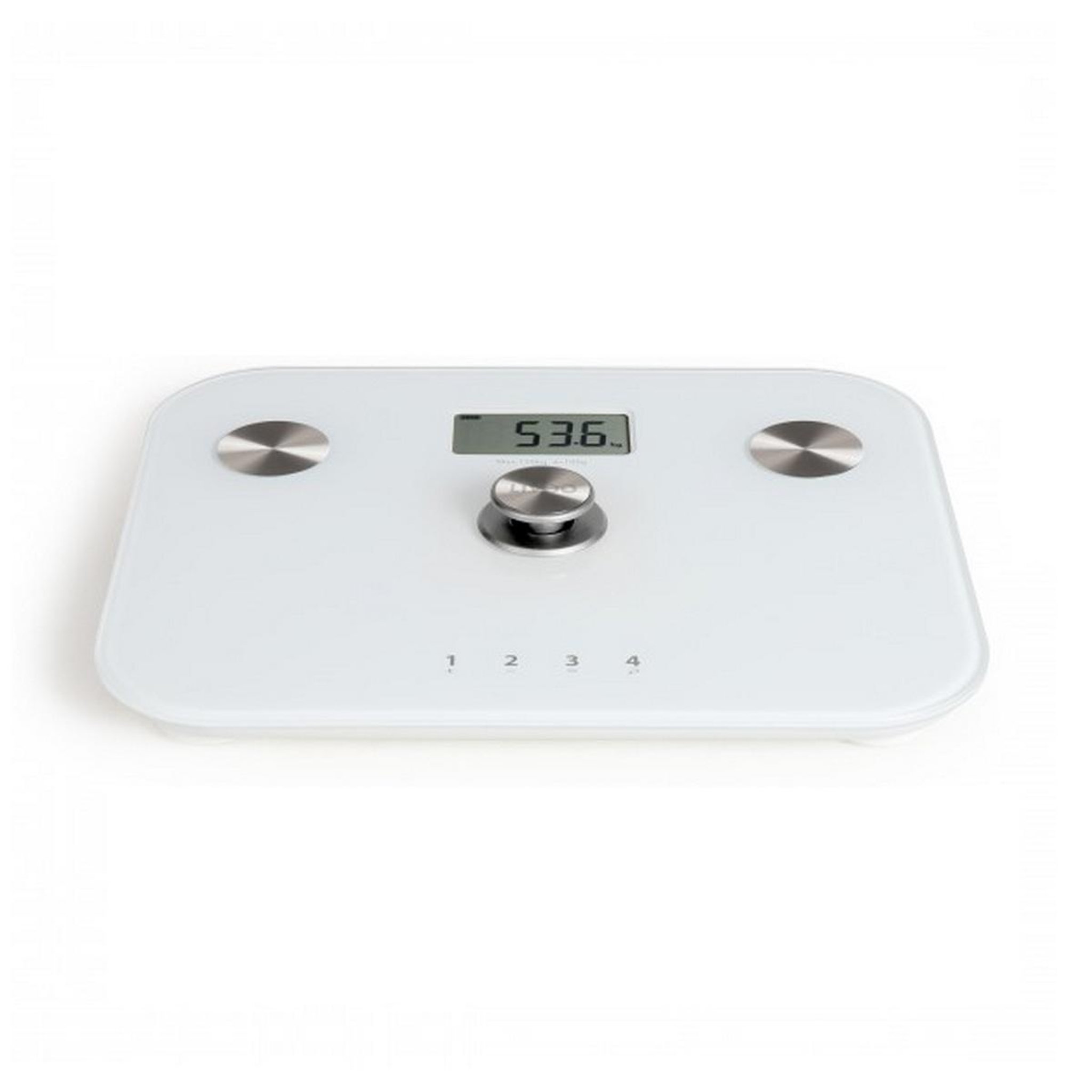 Voir la diapositive 2 : LIVOO Impédancemètre 150kg 100 g blanc - dom465w