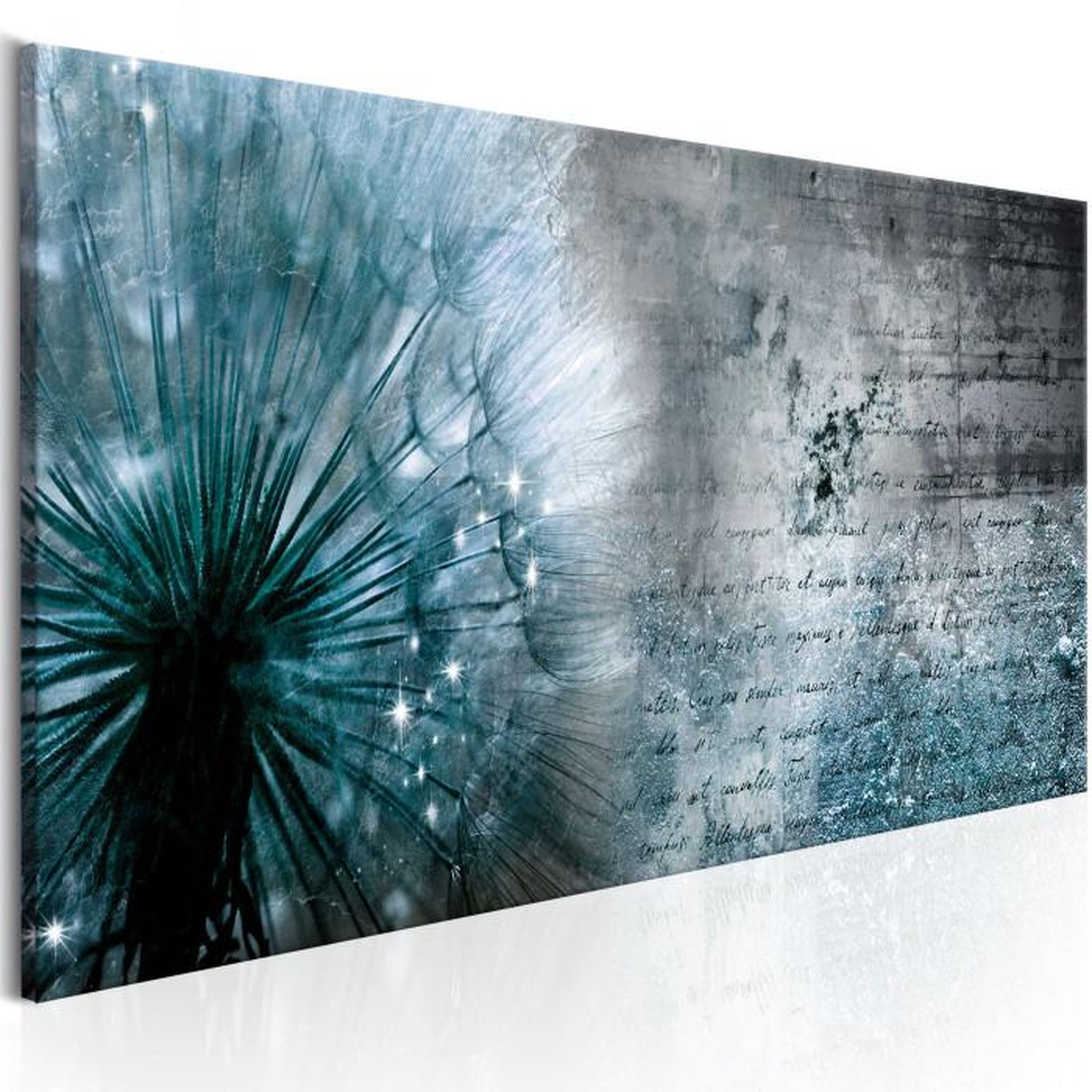 Paris Prix Tableau Imprimé  Blue Dandelion. Coloris disponibles : Multicolore