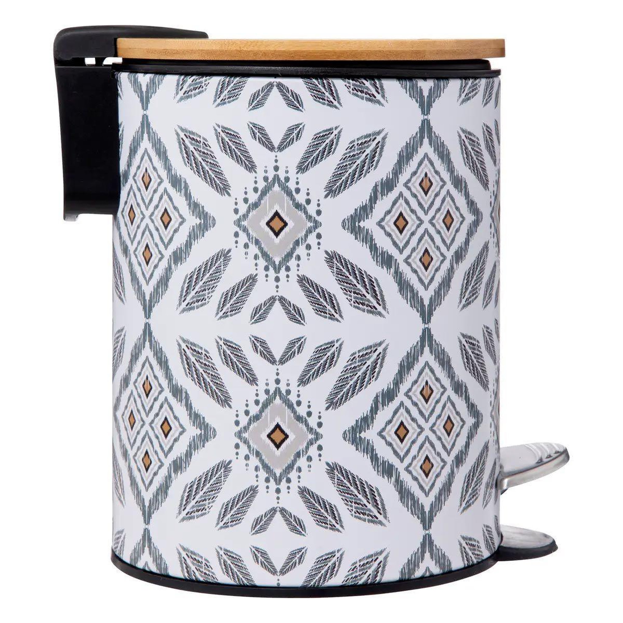 Voir la diapositive 2 : FIVE Poubelle de salle de bain  hapache  3l multicolore