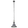 Voir la diapositive 3 : VIDAXL Lampe suspendue 25x25x138 cm aluminium