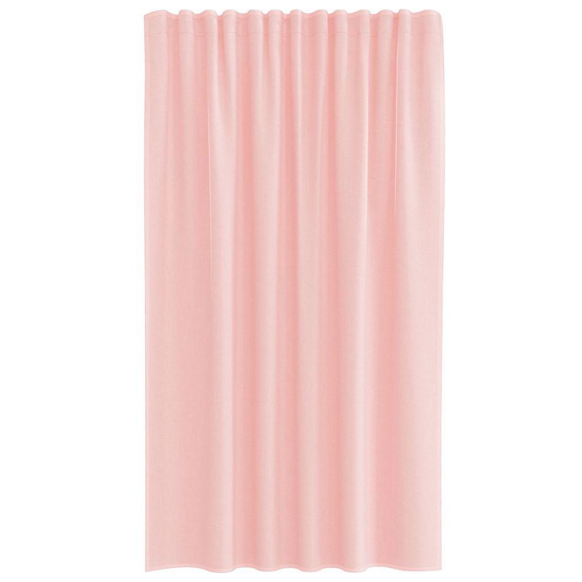 VIDAXL Rideaux en voile avec boucles 2 pcs rose 140x175 cm