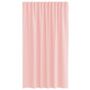 Voir la diapositive 4 : VIDAXL Rideaux en voile avec boucles 2 pcs rose 140x175 cm